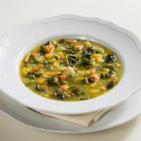 Minestrone · traditional Italian soup with seasonal vegetables
