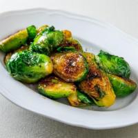 Cavolini Di Brussels · roasted Brussels sprouts