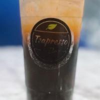 Thai Milk Tea · Real Thai tea cooked in house with Half/Half. 100% sweet and regular ice only.