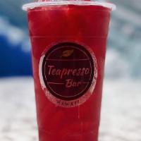 Hibiscus Blend (Non Caffeine) · Hibiscus tea with Strawberry and Lemon