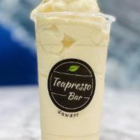 Pina Colada Smoothie · Blend Pineapple and Coconut with Milk
