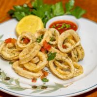 Calamari · Simply grilled or lightly fried.
