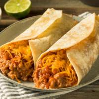 Classic Cheese Burrito · Soft, flour tortilla stuffed with our homemade rice and beans, mixed cheddar and jack cheese...