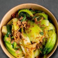 Bok Choy With Garlic  · steamed or sauteed