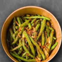 String Bean With Garlic  · steamed or sauteed