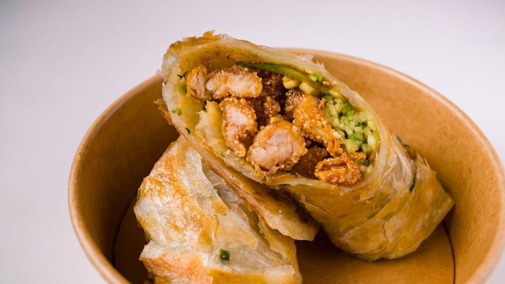 Taiwanese Fried Chicken Wraps · 