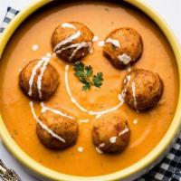 Tc'S Special Malai Kofta · Creamy fried balls of malai, cream, and paneer with spicy vegetable gravy.