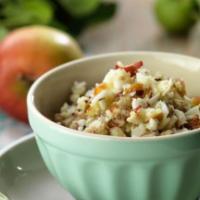 Coconut Muesli · with coconut, apples, dates and almonds