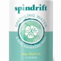 Cucumber Spindrift Sparkling Water · real squeezed fruit