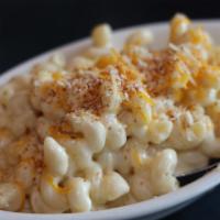 Mac & Cheese · 3 cheese blend, toasted panko bread crumbs