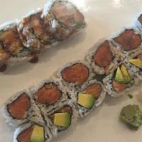 #1. California Roll · Cooked. Crab meat, avocado, cucumber.