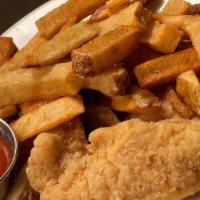 Kids Chicken Fingers And Fries · 