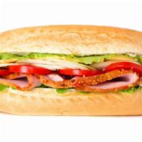 Honey Glazed Turkey Sandwich · Fresh juicy honey glazed with lettuce, tomatoes, and cheese on your choice of bread.