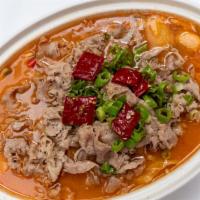 Sliced Beef In Sour Tomato Soup 番茄肥牛酸湯 · 