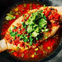 Whole Fish With Chopped Chili 剁椒全鱼 · 
