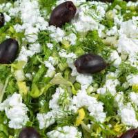 Green Salad · Romaine Dill Scallion Feta Olives