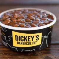 Barbecue Beans · Signature baked beans with a smoky pork flavor.