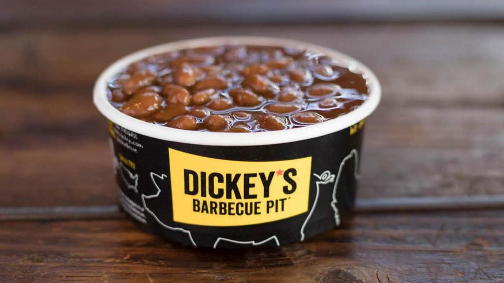 Barbecue Beans · Signature baked beans with a smoky pork flavor.