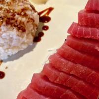 Tekka Don · Sliced tuna and shredded daikon over the sushi rice.