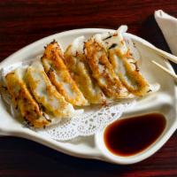 Gyoza · Most popular. Pan-fried dumplings with your choice of protein.