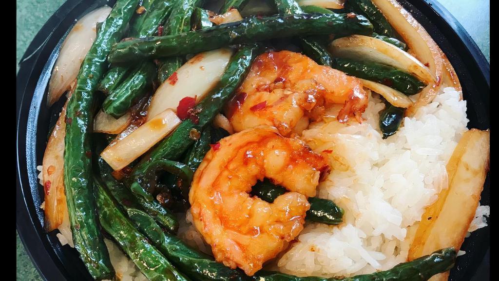 Shrimp With Mixed Vegetable (Dinner) · 