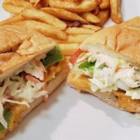Chicken Cutlet Sandwich · Choice of fried or grilled.