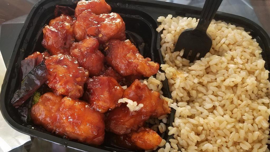 General Tso’S Chicken · Hot. Spicy.