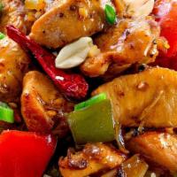 Kung Pao Chicken · Hot. Spicy.