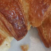 Croissant · Baked on premises with real creamy butter and the finest ingredients.