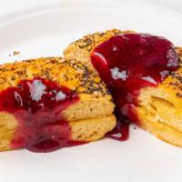 Bagel Cream Cheese And Jelly · 