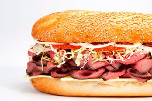 Roast Beef & Cheese · Lean Gourmet Quality Thumann's Oven Roasted Beef with Choice of Cheese.