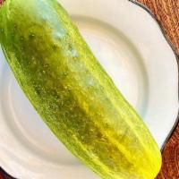 Big Pickle · Fresh dill, garlic, coriander seed, white vinegar, salt, peppercorns