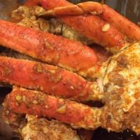 Boil Snow Crab Leg 1 Cluster · Cooked Snow Crab Leg  with Louisiana Cajun Style
( 1  Cluster) over 1/2 lb come w/ Potato