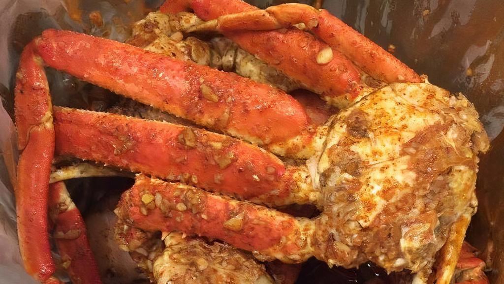 Boil Snow Crab Leg 1 Cluster · Cooked Snow Crab Leg  with Louisiana Cajun Style
( 1  Cluster) over 1/2 lb come w/ Potato