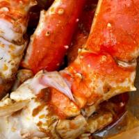 Boil King Crab Leg 1/2 Lb · Boil King Crab Leg with Louisiana Cajun Style w/Corn & Potato