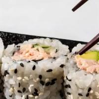 California Roll · Recommend.
8 pcs. Imitation Crab Meat, Avocado, Seaweed, Sesame Seeds, Rice