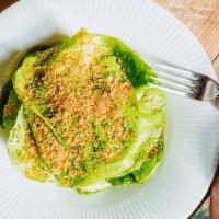 Bibb Lettuce Salad · dijon vinaigrette, shabazi breadcrumbs