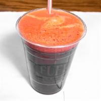 Cold Buster Juice · Carrot, beets, cucumber, and spinach.