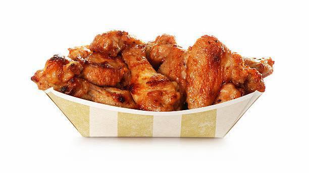 Large Fried Chicken · 10 wings, five drums & two flavors.
