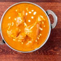 Chicken Tikka Masala · Most popular. Cubes of chicken first broiled in our clay oven then cooked in a mild creamy a...