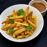 Italian Fries · We take our crispy house fries, toss them in Italian herbs and spices, and serve them with a...