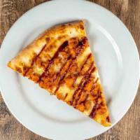 Bbq Chicken Pizza Slice · 