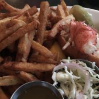 Lobster Roll · Maine or Connecticut style, served on a buttered split-top roll with side of Old Bay fries a...