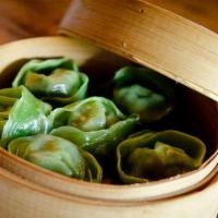 Pork Dumplings · Six pieces. Served with soy ginger sauce.