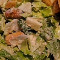 Classic Caesar  · with a parmesan crisp and rustic croutons