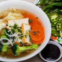Cold Vermicelli With Mixed Vegetable & Tofu · 