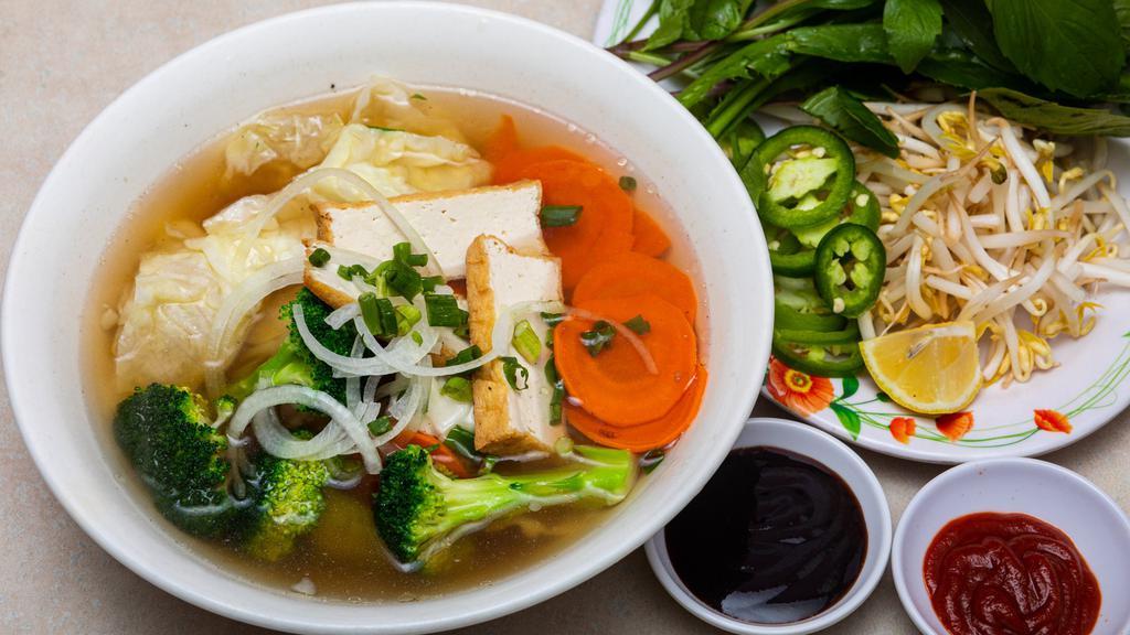 Cold Vermicelli With Mixed Vegetable & Tofu · 