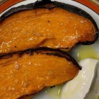 Everything Batata · Taboon Roasted Sweet Potato, Sour Cream