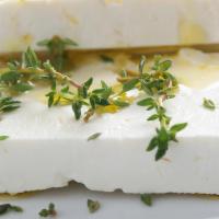 Feta Cheese - Appetizer · Drizzled with olive oil and imported oregano.