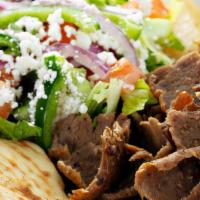 Traditional (Beef & Lamb) Gyro - Plate · Thinly sliced beef and lamb (combination) gyro meat, cooked with fresh herbs & spices. Serve...